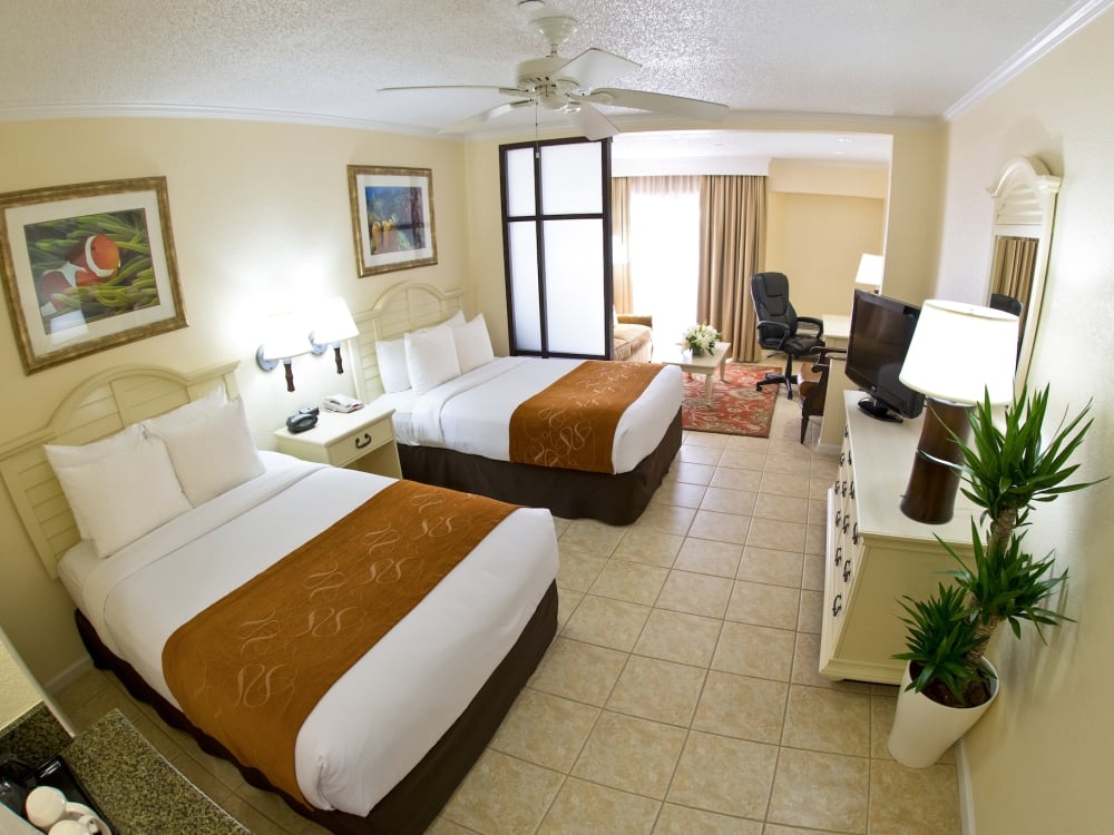 Hotel room at Comfort Suites Paradise Island
