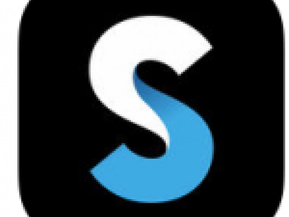 Splice video editing app logo. 