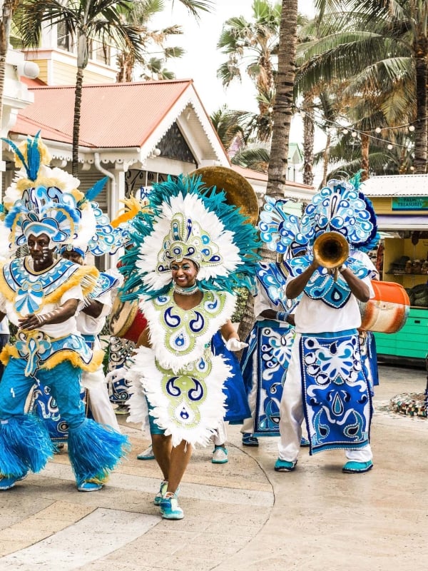Junkanoo dancers in Nassau