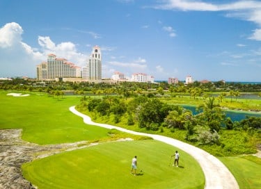 Golfing at Baha Mar in Nassau Paradise Island
