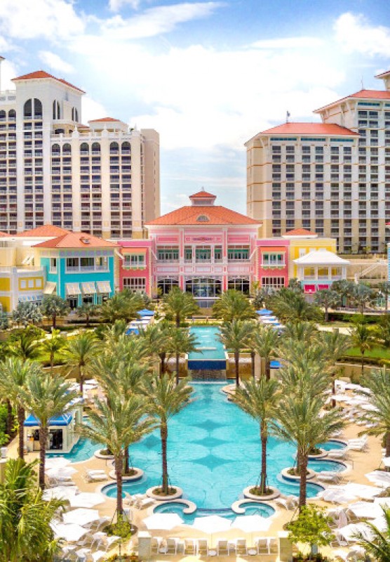 The Grand Hyatt Baha Mar resort in Nassau Paradise Island