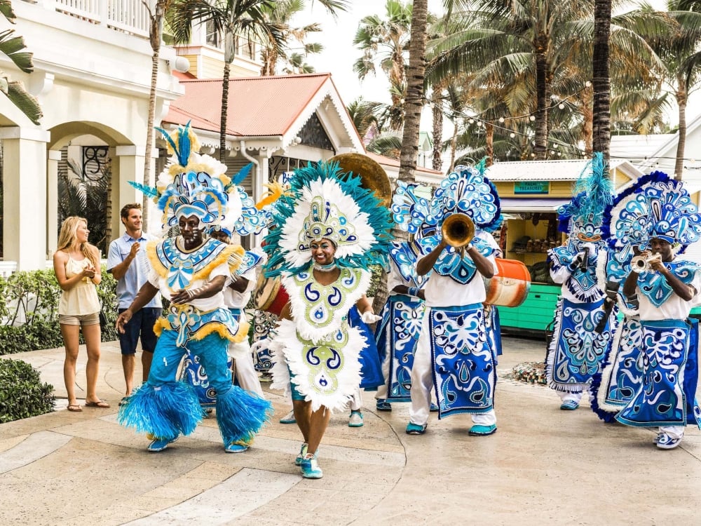Junkanoo dancers in Nassau