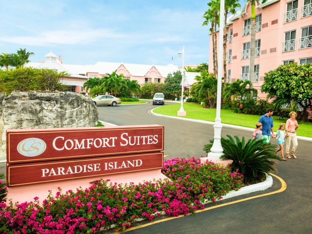 Entrance to Comfort Suites