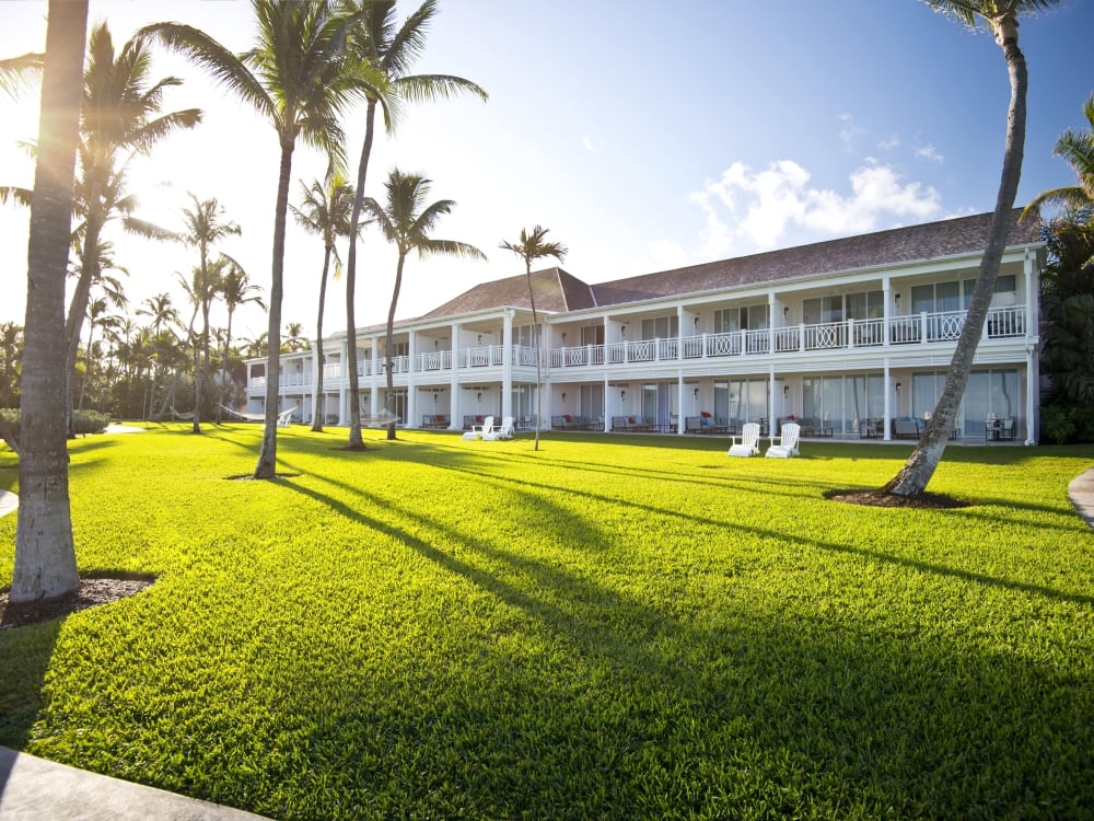 Exterior view of Ocean Club in Nassau Paradise Island