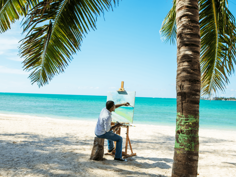Jaws Beach Painter