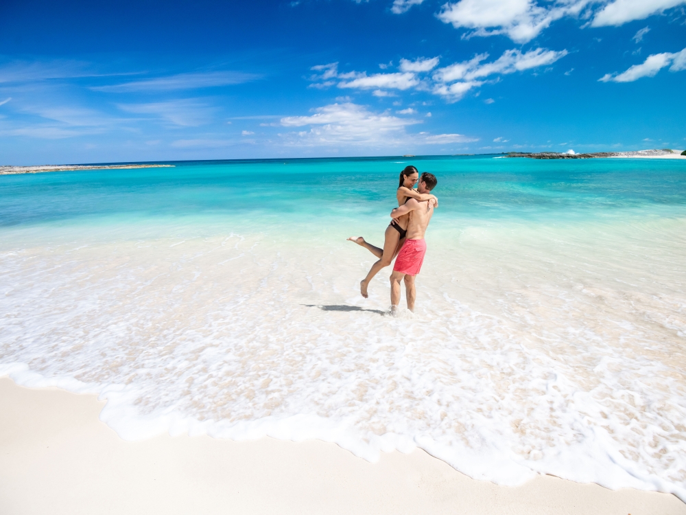 Couple on beach