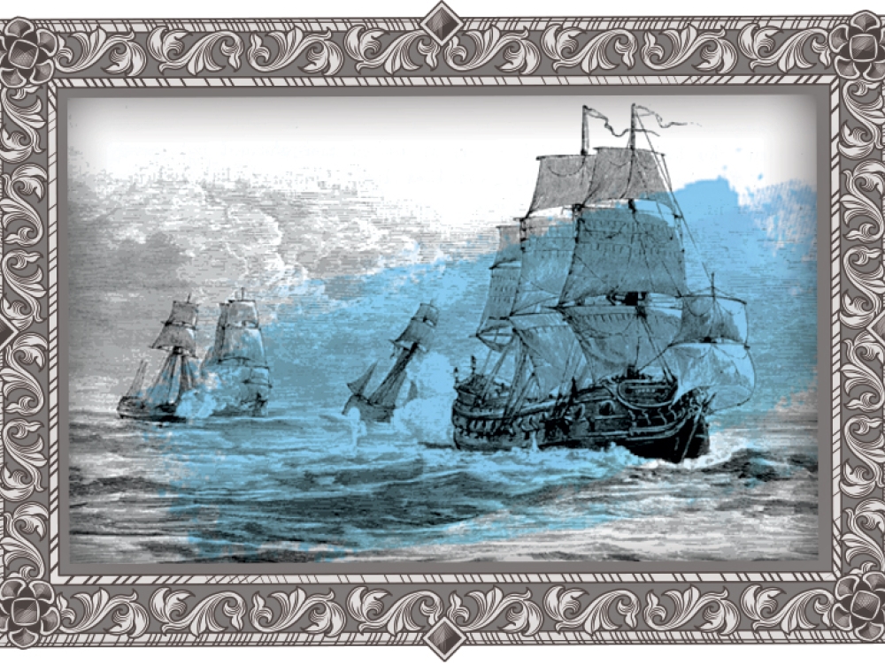 Henry Avery's pirate ship Fancy