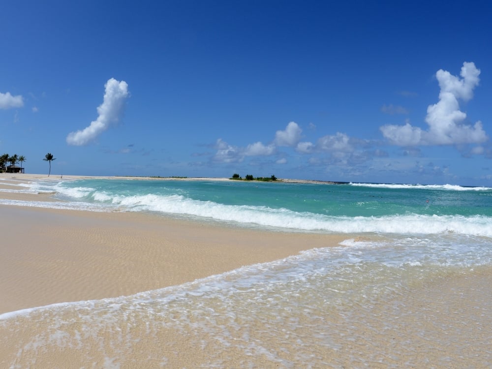 Cove Beach in Nassau Paradise Island, The Bahamas