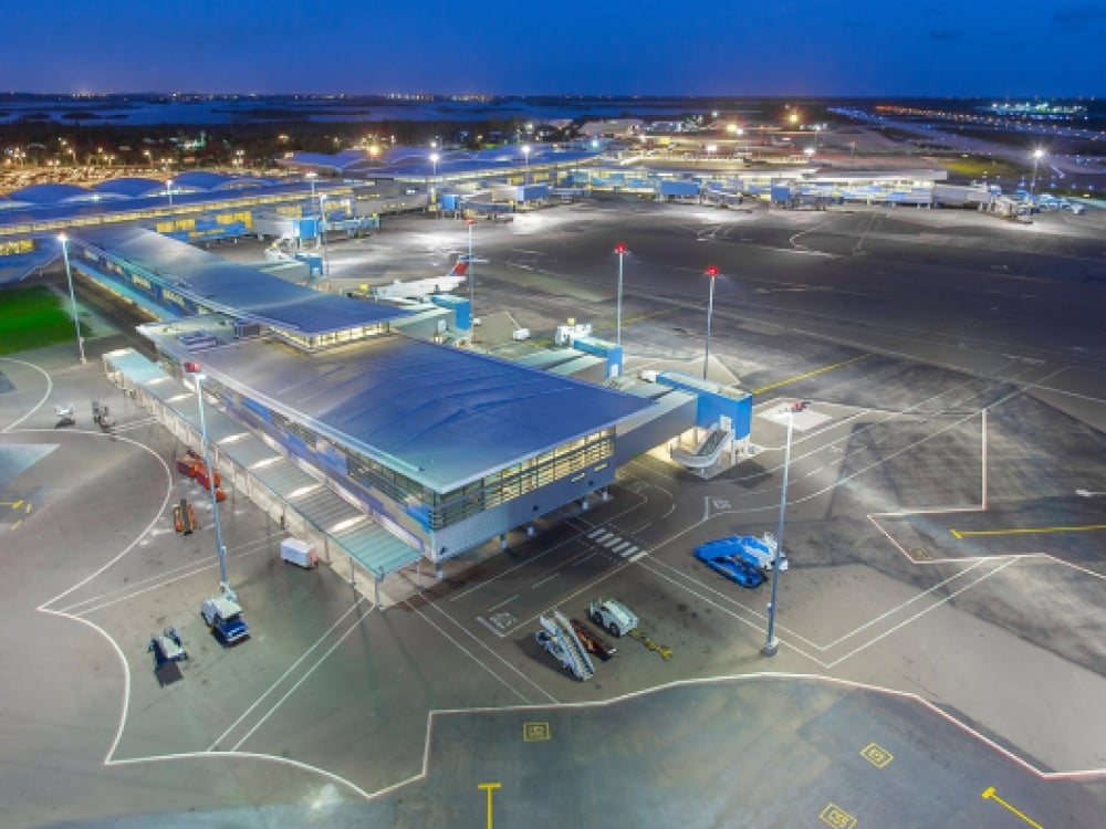 The airport on Nassau Paradise Island