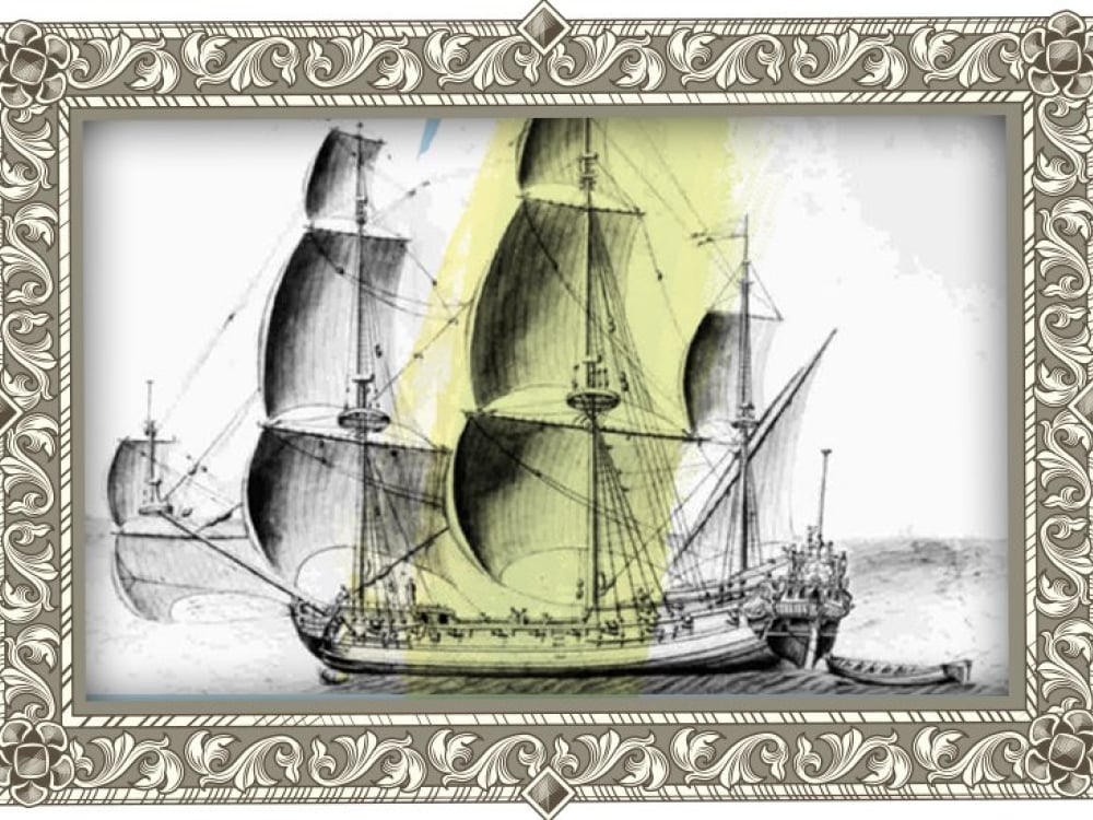 Queen Anne’s Revenge Pirate Ship Graphic