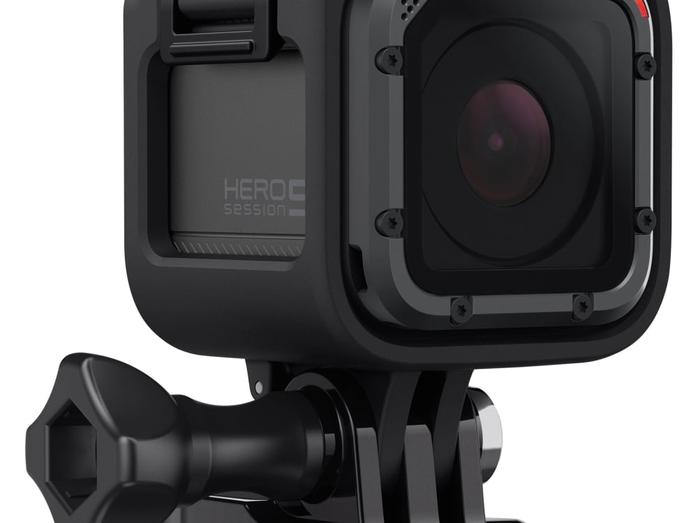 A Go Pro camera