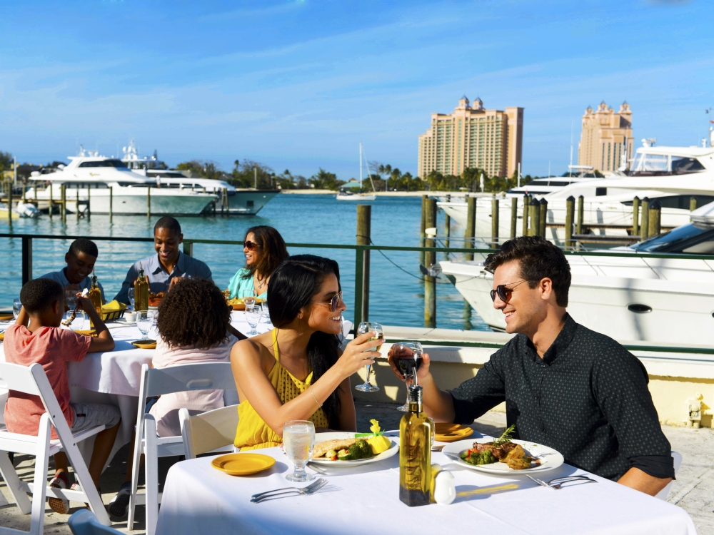 Luciano's of Chicago restaurant in Nassau, Bahamas