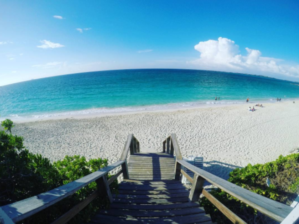 Cabbage Beach on Paradise Island, Bahamas