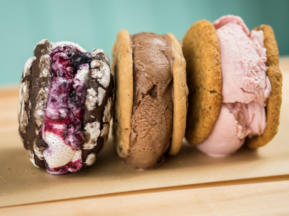 Ice cream sandwiches