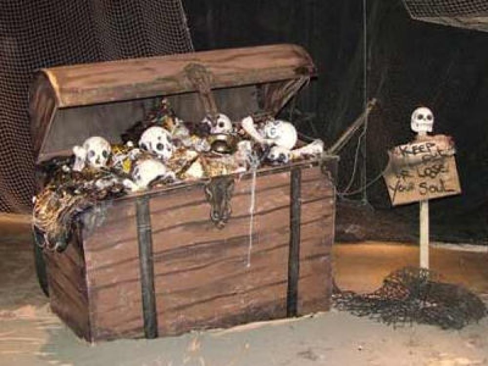 Pirate treasure chest