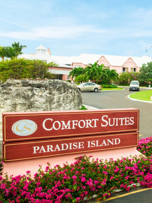 Entrance to Comfort Suites