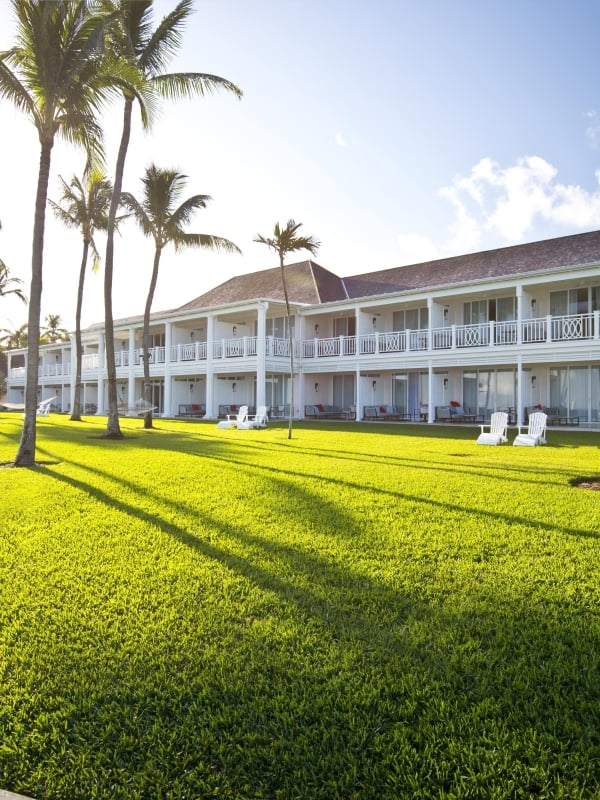 Exterior view of Ocean Club in Nassau Paradise Island