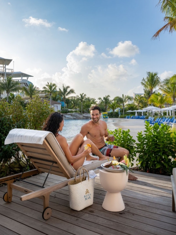 Cabana wave pool in Nassau Paradise Island