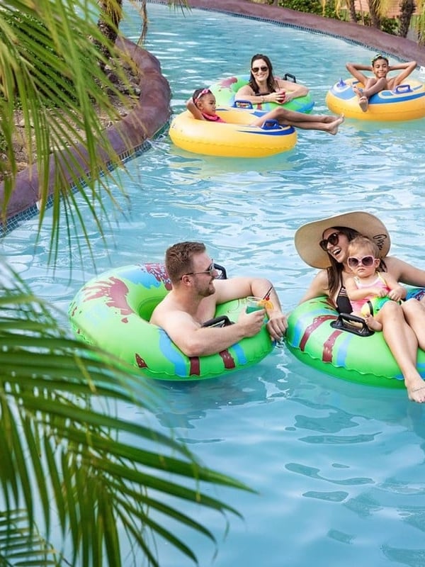 The Lazy River at Margaritaville Nassau Paradise Island