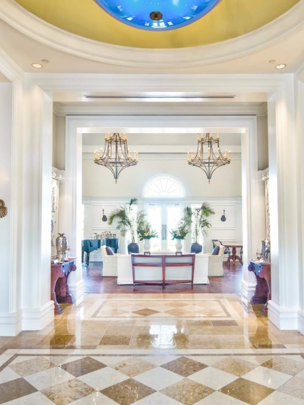 The lobby at Ocean Club, a Four Seasons Resort 