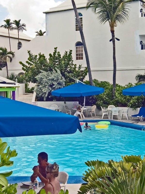 The pool at Paradise Island Beach Club