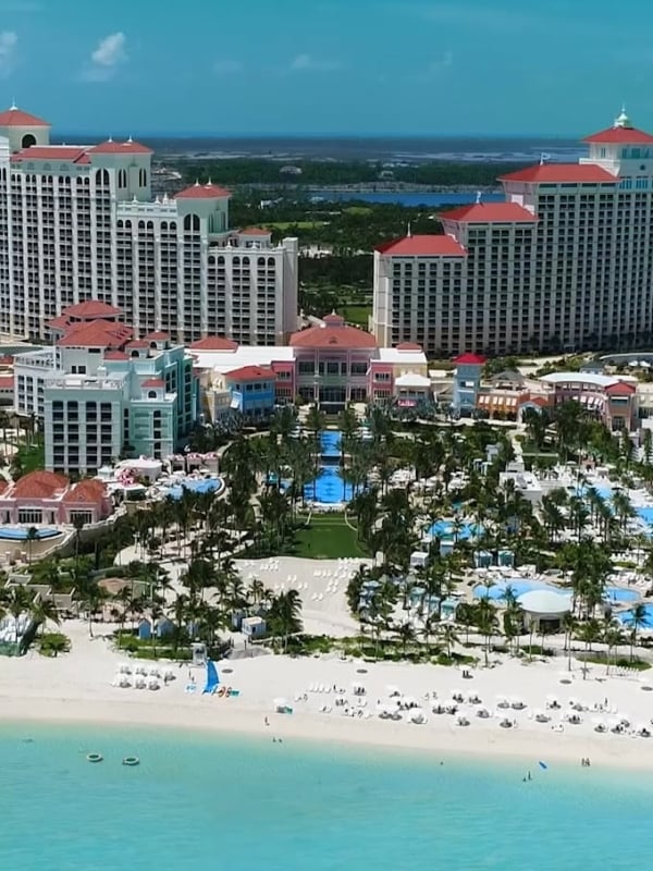 aerial shot of beach