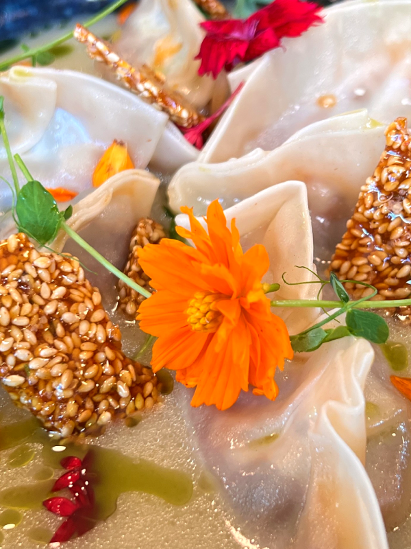 up close image of food