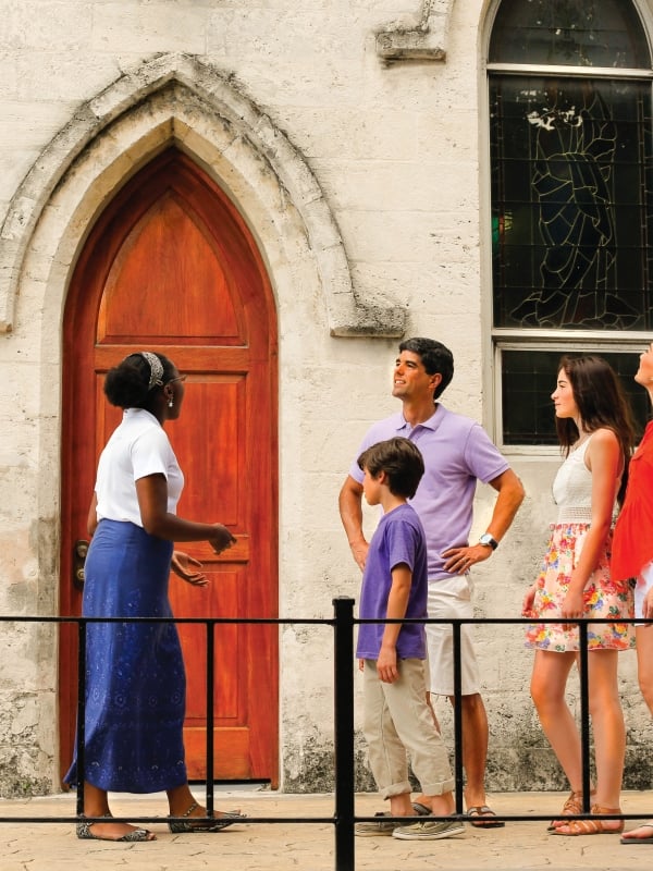 Tour outside Christ Church Cathedral