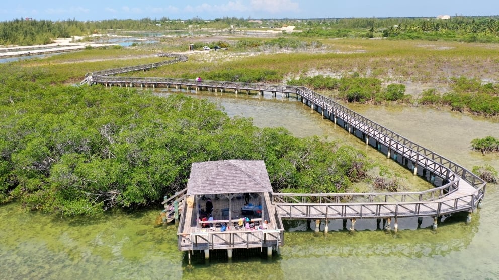 Boardwalk at Bonefish Pond